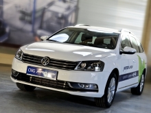 Handover of new company CNG VW Passat October 2011, České Budějovice